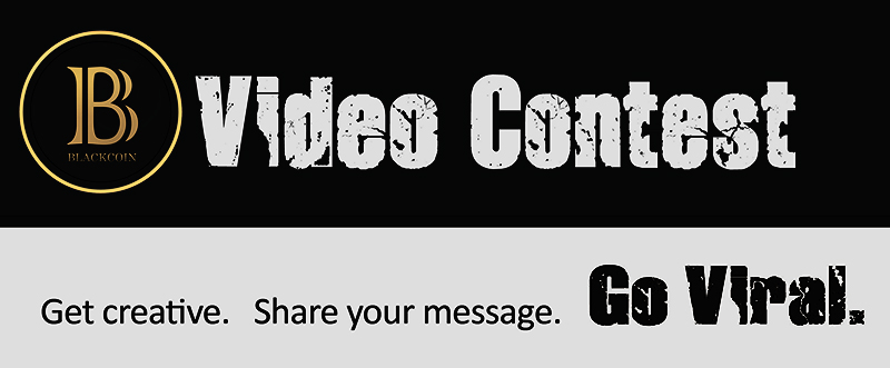 Blackcoin video contest